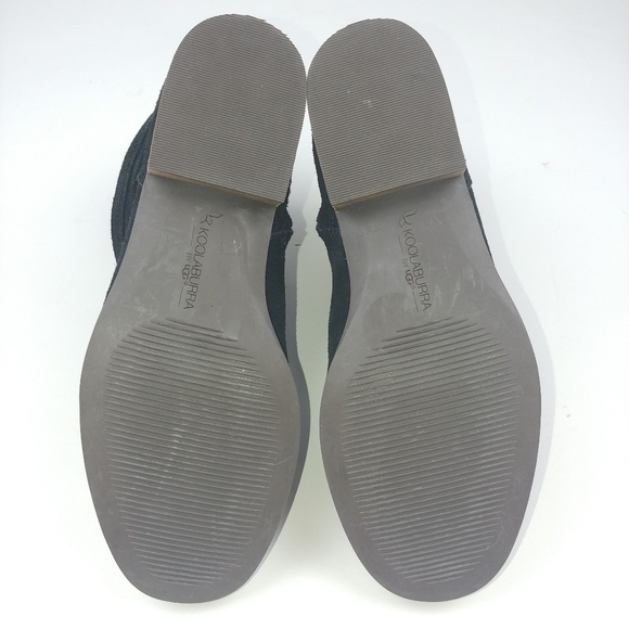 Koolaburra by UGG Lorelei Slouchy Ankle Boot Womens 5 Black Nubuck NWOB - Picture 8 of 10